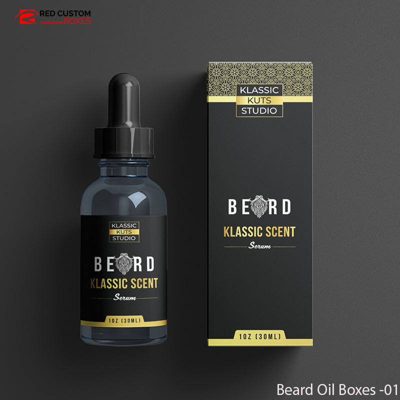 Beard Oil Boxes