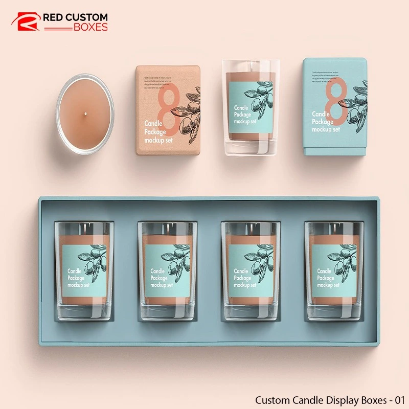 Custom Candle Display Boxes