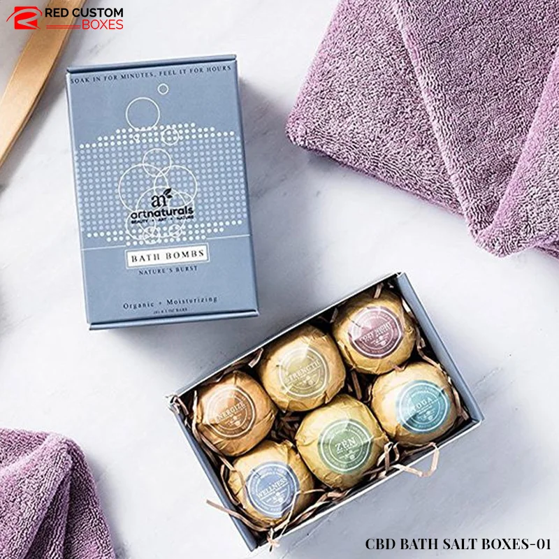 CBD Bath Salt Boxes