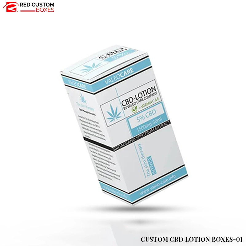 Custom CBD Lotion Boxes